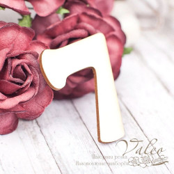 Чіпборд Valeo Цифра 7 38*30мм V1609