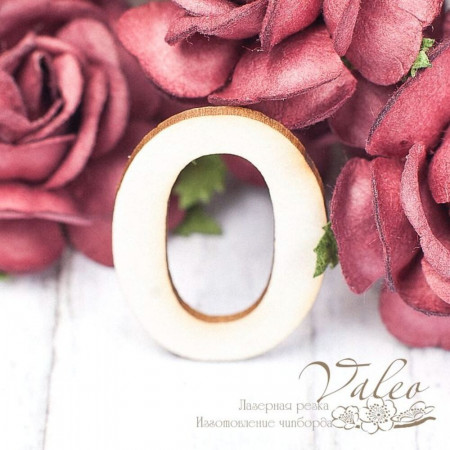 Чіпборд Valeo Цифра 0 21*30мм V1601