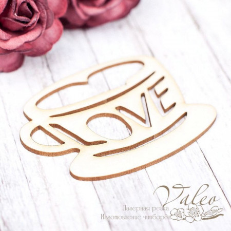 Чіпборд Valeo Чашка 56*43мм V1647