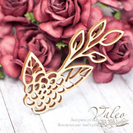 Чіпборд Valeo Квіточка 42*60мм V1632