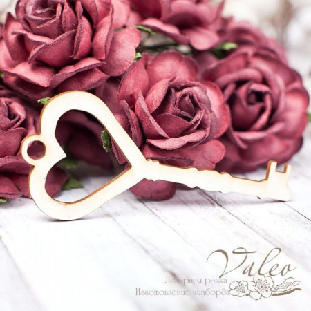 Чіпборд Valeo Ключик 68*30мм V1629