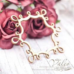 Чіпборд Valeo Ажурна рамка 46*53мм V1649