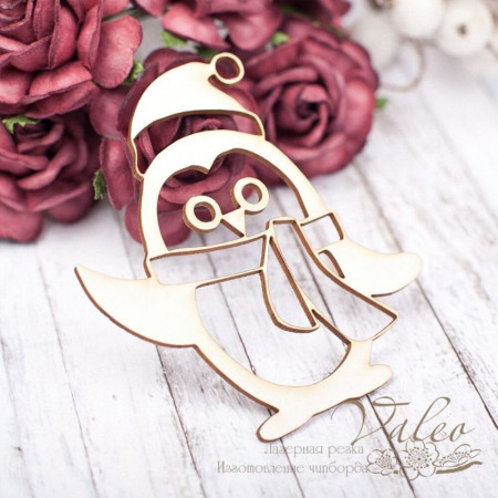 Чіпборд Valeo Пінгвін 62*68мм V1693