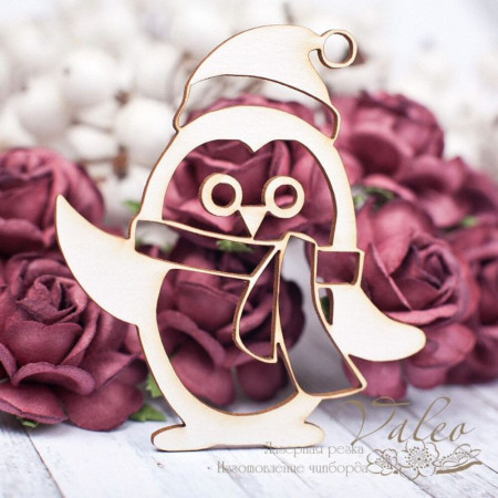 Чіпборд Valeo Пінгвін 62*68мм V1693