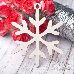 Чіпборд Valeo Сніжинка 75*71мм V2811