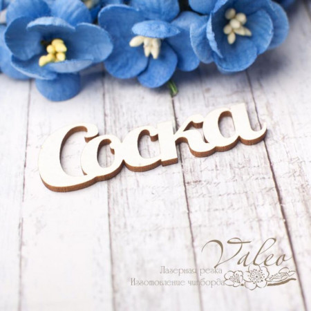 Чипборд Valeo Соска 49*19мм V2785