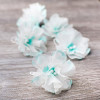 Набір квітів Valeo Незабудки тканинні 4,5см аквамарин 5шт V2819