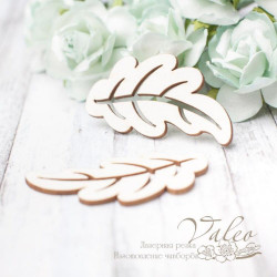 Чіпборд Valeo Листочки 2шт 23*44мм V2834