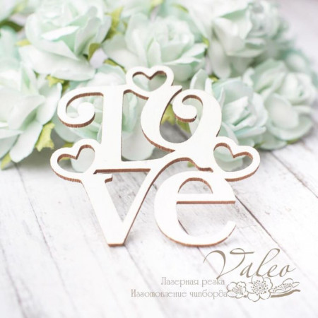 Чіпборд Valeo Love 51*53мм V2836
