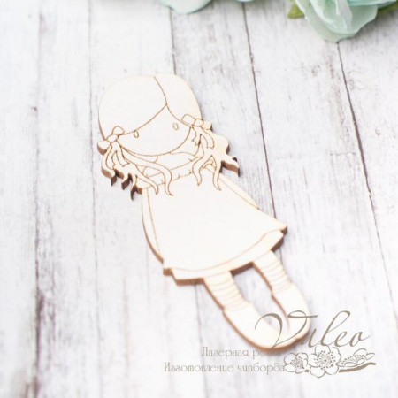 Чіпборд Valeo Дівчинка 28*71мм V2840