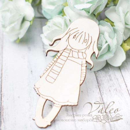 Чіпборд Valeo Дівчинка 29*68мм V2841