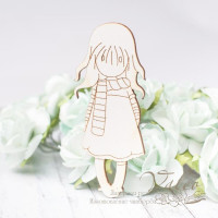 Чіпборд Valeo Дівчинка 29*68мм V2841