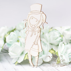 Чіпборд Valeo Дівчинка 27*72мм V2842