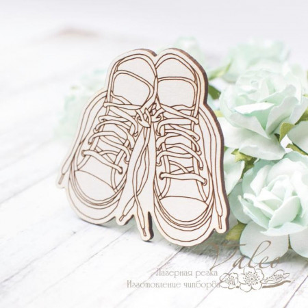 Чіпборд Valeo Кросівки 53*50мм V2843