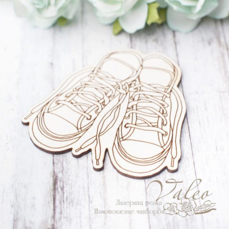 Чіпборд Valeo Кросівки 53*50мм V2843