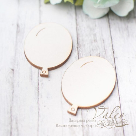 Чіпборд Valeo Кульки 2шт 21*31мм V2845