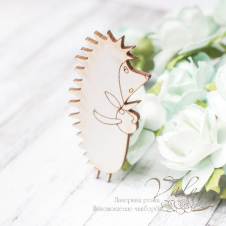 Чіпборд Valeo Їжачок у тумані 38*45мм V2848