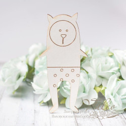 Чіпборд Valeo Котик 33*70мм V2852