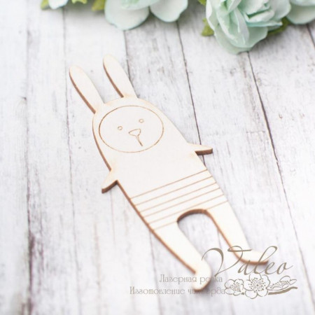 Чіпборд Valeo Зайчик 30*78мм V2853