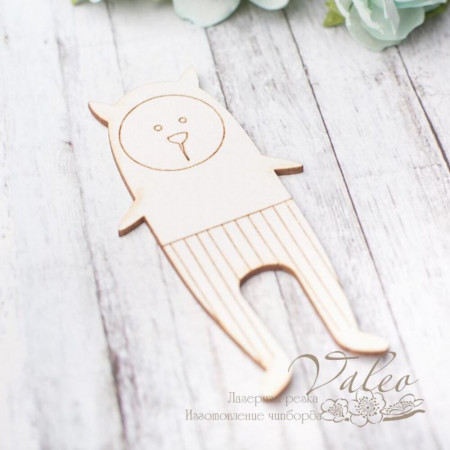 Чіпборд Valeo Котик 33*70мм V2857