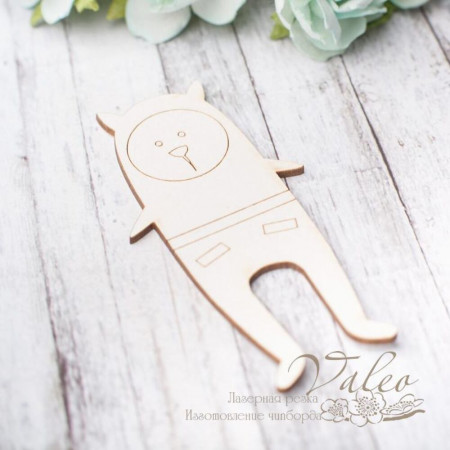 Чипборд Valeo Котик 33*70мм V2858