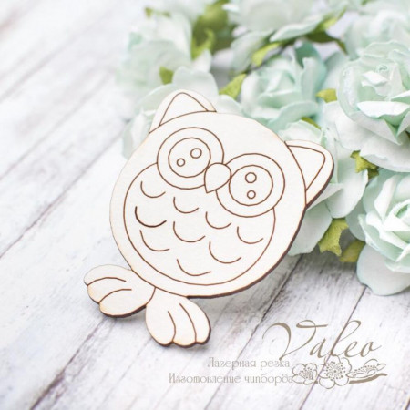 Чіпборд Valeo Совушка 39*50мм V2867