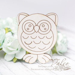 Чіпборд Valeo Совушка 39*50мм V2867