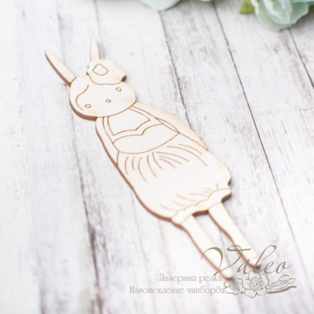 Чіпборд Valeo Зайчик 21*83мм V2859