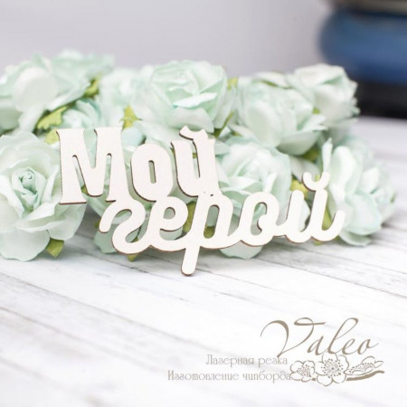 Чіпборд Valeo Мій герой 66*35мм V2869