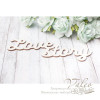 Чіпборд Valeo Love story 105*44мм V2876
