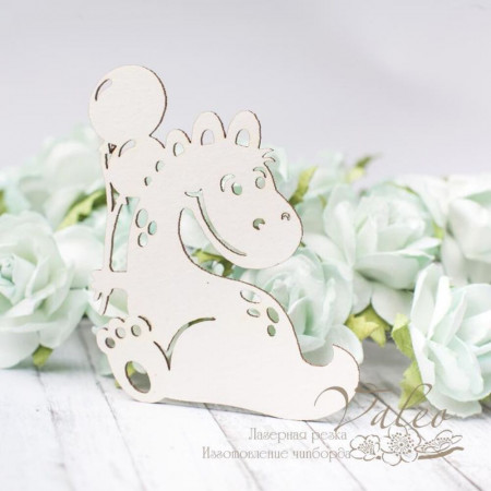 Чіпборд Valeo Динозавр з кульками 48*59мм V2880