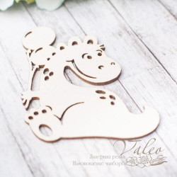 Чіпборд Valeo Динозавр з кульками 48*59мм V2880