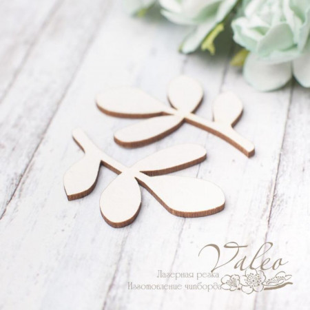 Чіпборд Valeo Листки 2шт 32*44мм V2882