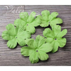 Набір квітів Valeo Польові паперові 50*50мм салатовий 5шт V2911
