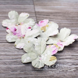 Набір квітів Valeo Польові паперові 50*50мм квітковий мотив 5шт V10319