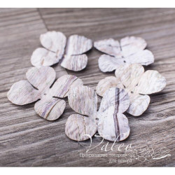 Набір квітів Valeo Гортензія паперова 35*35мм дерево 5шт V2997