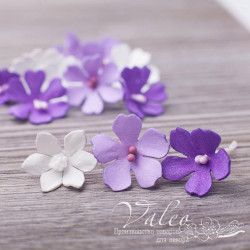 Набір квітів Valeo Польові з фоамірану 20*20мм мікс 12шт V3030