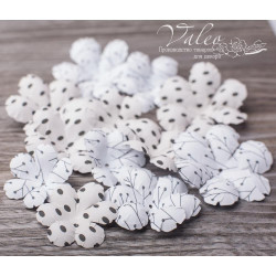 Набір квітів Valeo Польові паперові 45*45мм 40*40мм 35*35мм 12шт V3064