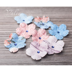 Набір квітів Valeo Польові паперові 35*35мм мікс 8шт V3079