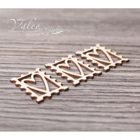 Чіпборд Valeo Набір Марки 18*26мм 3шт V3070