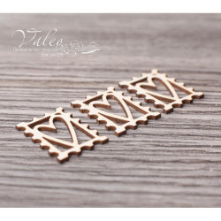 Чіпборд Valeo Набір Марки 22*31мм 3шт V3084