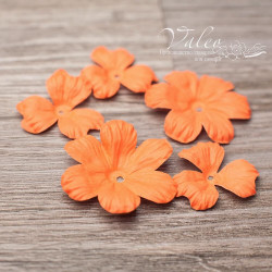 Набір квітів Valeo Польові паперові 40*40мм-2шт 30*30мм-3шт помаранчевий V10431