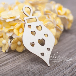 Чіпборд Valeo Ялинкова іграшка 31*58мм V3126