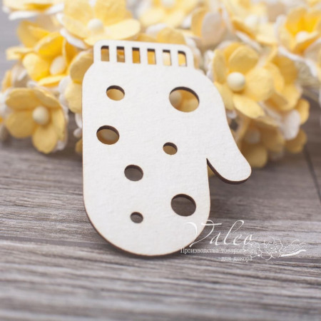 Чіпборд Valeo Рукавичка 33*49мм V3132