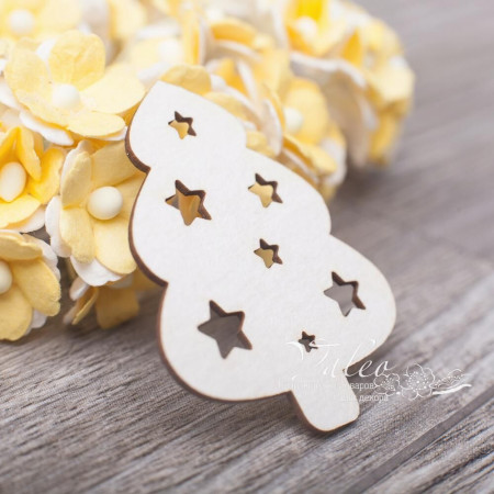 Чіпборд Valeo Ялинка 36*47мм V3129