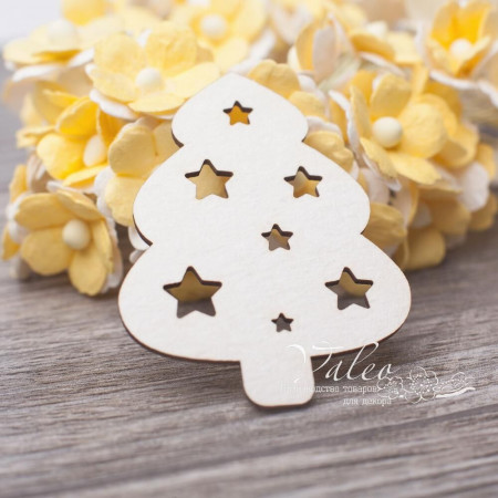 Чіпборд Valeo Ялинка 36*47мм V3129