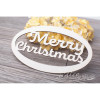 Чіпборд Valeo Рамка Merry Christmas 105*65мм V3137