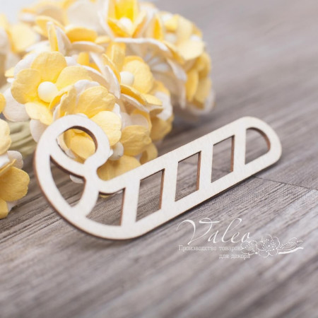 Чіпборд Valeo Новорічна цукерка 27*59мм V3127