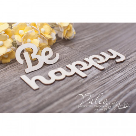 Чіпборд Valeo Be happy 36*21мм 83*29мм V3118