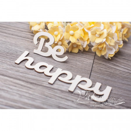 Чіпборд Valeo Be happy 36*21мм 83*29мм V3118